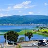 諏訪湖(フリー素材より)