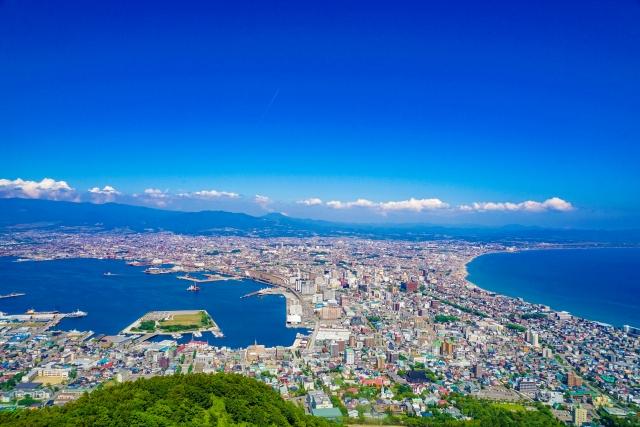 函館市(フリー素材より)