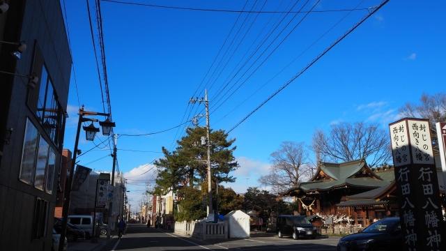 行田市の街並み(フリー素材より)