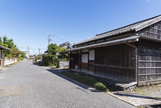 島田市の風景(フリー素材より)