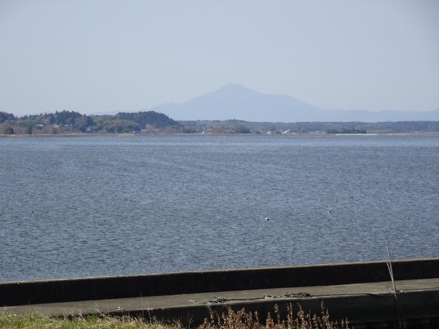凅沼と筑波山＝茨城県東茨城郡茨城町(フリー素材より)
