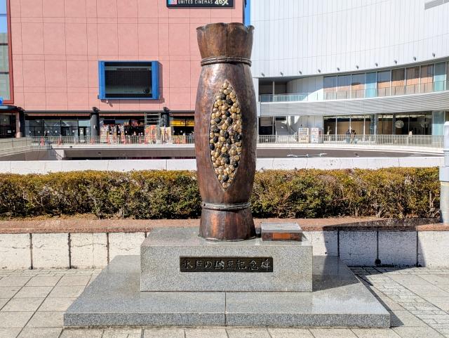 水戸駅前(フリー素材より)