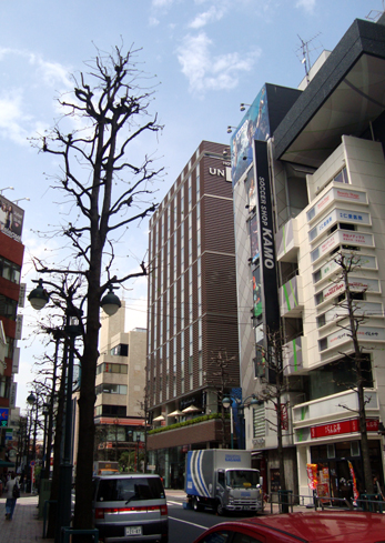 ホテル ユニゾ渋谷全景